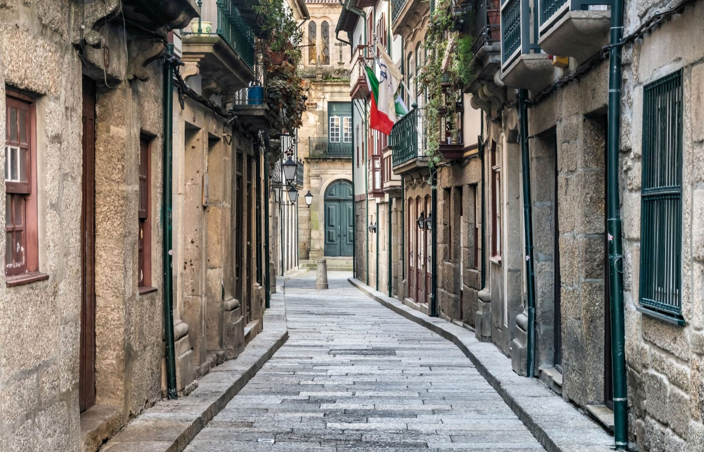 The Medieval Street of Guimarães