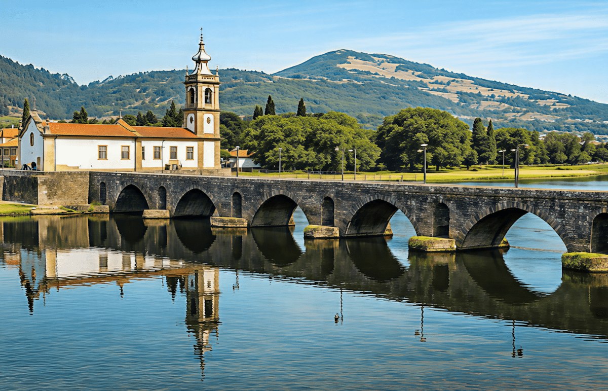 Ponte de Lima’s iconic bridge, spanning the Lima River, remains the enduring symbol of Portugal’s oldest town