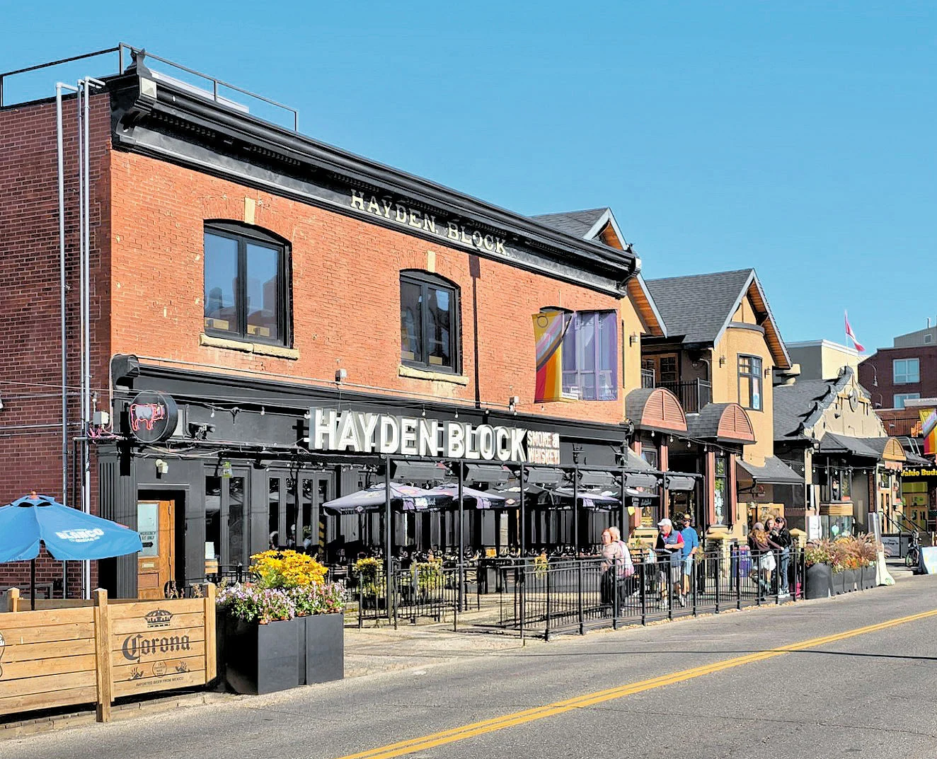 Hayden Block Smoke & Whiskey on Kensington Road in Calgary's Kensington neighbourhood